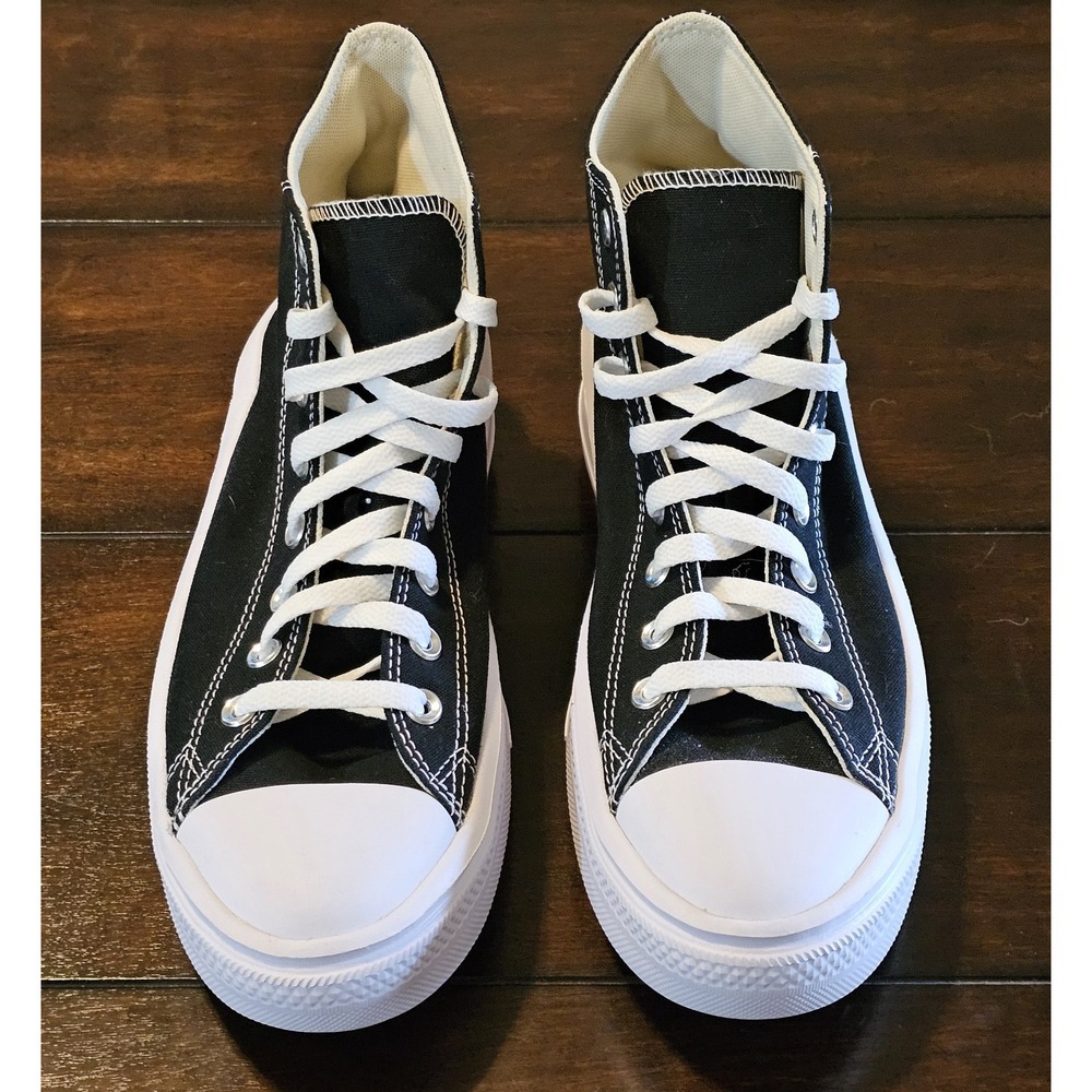 Converse Chuck Taylor All Star Move Platform Hi Women 568497C Size 11 Blck/White - Picture 3 of 8